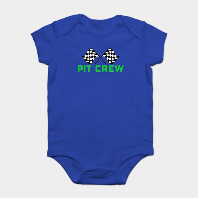 Pit crew Baby Bodysuit by Sloop